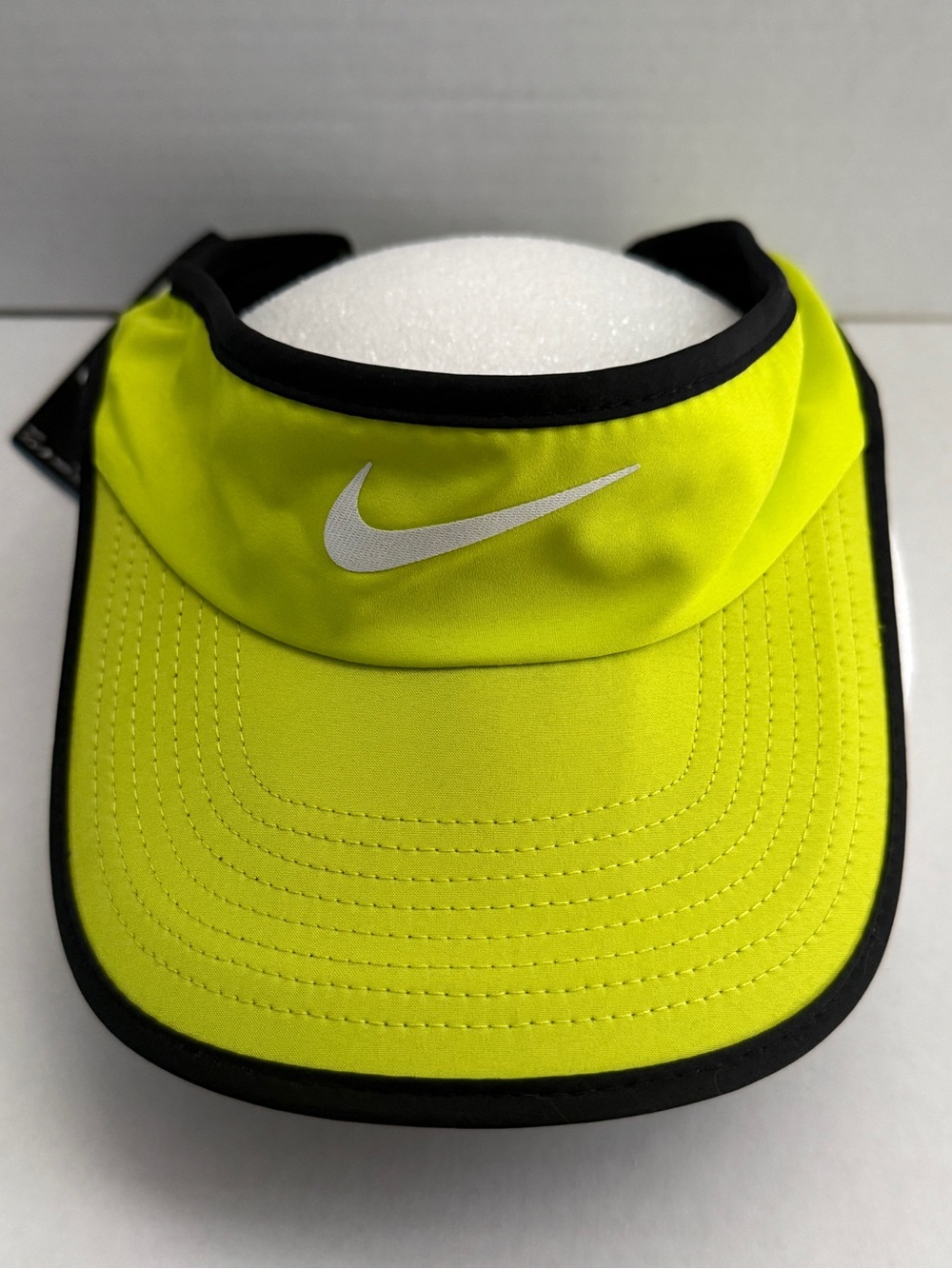 Nike Featherlight Dri-FIT Neon Yellow Tennis Golf Visor NWT